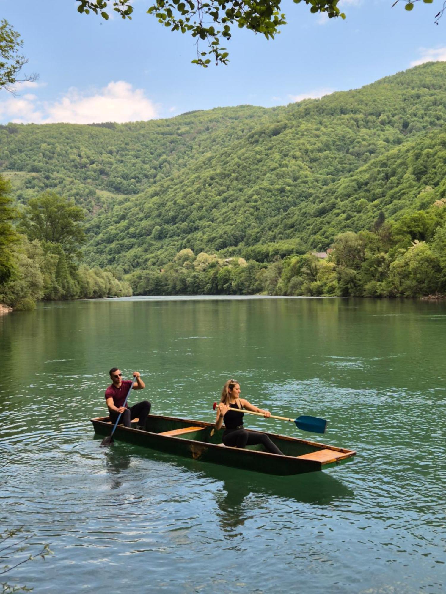 Camping Drina Foca Exteriér fotografie